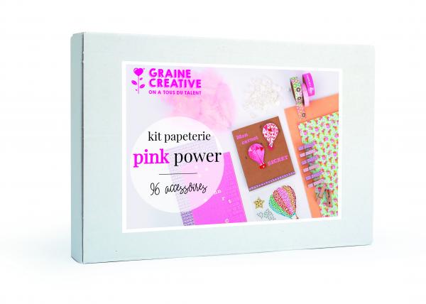 KIT PAPETERIE PINK POWER St Barthelemy