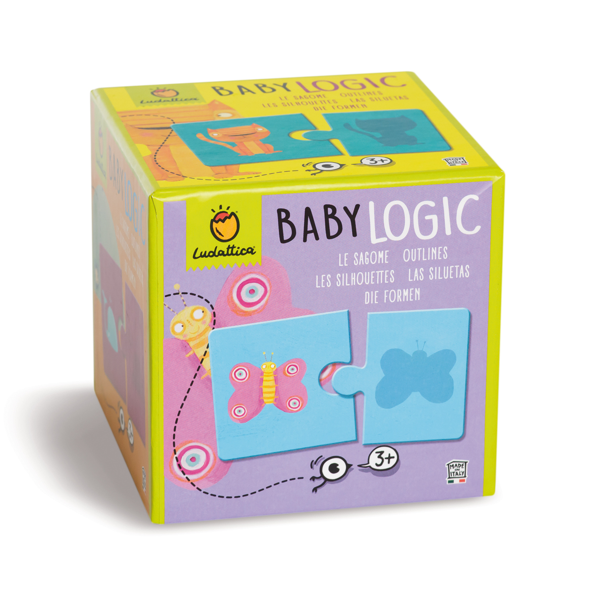 Baby Logic Puzzle Silouettes St Barthelemy